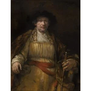 Rembrandt self-portrait, 1658